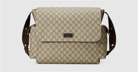 gucci 211131|Gucci GG Supreme medium baby changing bag.